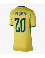 Brasilia Lucas Paqueta #20 Kotipaita Naisten MM-kisat 2026 Lyhythihainen